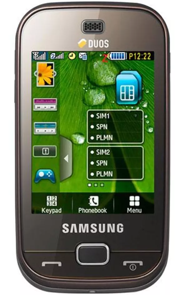 Samsung B5722 DUOS  - ДВУСИМКОВЫЙ
